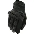 Mechanix Wear Gloves Mechanix M-Pact Covert svart størrelse XXL. Borrelås, TrekDry, syntetisk lær, håndflate, knoker, Armortex, fingerbeskyttelse, D30 vibrasjonsbeskyttelse