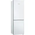 Bosch Serie | 4 KGV362WEAS - Kjøleskap/fryser - bunnfryser - bredde: 60 cm - dybde: 65 cm - høyde: 186 cm - 308 liter - Klasse E - hvit