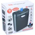 Alpina Dokument makuleringsmaskin / papirmakuleringsmaskin / makuleringsmaskin for hjem og kontor 190W