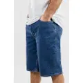 Homeboy X-tra BAGGY Denim Shorts blå