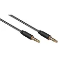 Goobay MiniJack 3.5mm Slim 4P - Bk - 2m