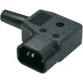 Bachmann 915.172, C14, Sort, 250V, 10A