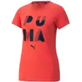 Puma Performance Branded Kortarmet T-skjorte