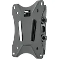Deltaco Office ARM-0102 - Compact - brakett - Smal - for LCD-TV - svart - skjermstørrelse: 13-27 - veggmonterbar