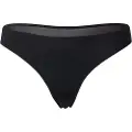 Calvin Klein for woman. 000QF6816E Thong Sheer Marquisette black (XS), Homewear, Microfibre, Sustainable