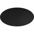 Deltaco DFP410 - Stolmatte - rund - 110 cm - sort
