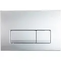 Geberit bejt.plade Delta50 - 246x164x26mm tryktaste mat krom
