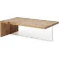 Kave Home Kave HomeSofabord TRISS glass/eikBrunSofabordFra Homeroom