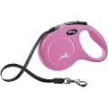 Flexi New Classic bånd M, 5M, 25KG, pink