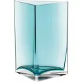 Leonardo Trekantet vase turkis 23cm CENTRO