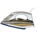 Camry Premium CR 5018, Dampstrykejern, Keramisk Ultra Glide-strykesåle, Brun, Grå, Hvit, 0,35 l, Innebygget, 3000 W