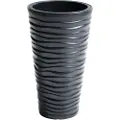 Prosperplast Potte med innsats Sand Slim DPSA400 antrasitt