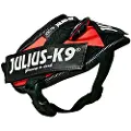 Julius-K9 k9 IDC sele, str.: Baby 1, rød 29-36 cm