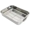 Kitchencraft Rustfritt Stål Stekepanne 38x27.5 Cm
