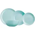 Luminarc Middagssett for 6 personer Diwali Light Turquoise 19-delers LUMINARC