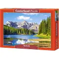 Castorland Misurina Lake, Italy 3000 pcs, 3000 stykker, Landskap, 9 år