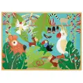 Scratch Klassisk puslespil - junglen