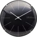 Nextime NeXtimeVeggklokke Big Stripe Mini Dome, diameter 20 cmSvartVeggklokker & bordklokkerFra Homeroom
