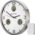 Bresser Mytime Io Nx Veggklokke