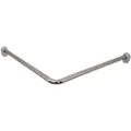 SOLAR PLUS Csslr Plus universal bruseforhængsstang Ø25 mm i krom aluminium/plast - mål: 70 x 165 cm, 80 x 80 cm eller 90 x 90 cm