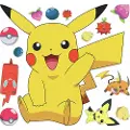 RoomMates Pokemon Pikachu Gigant Wallsticker