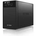 Icy Box Ib-rd3620su3 3.5 2 Raid Ekstern Hdd/ssd-kabinett