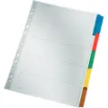 Leitz - Inndeler - 10 deler - fortrykt: 1-10 - for A4 (210 x 297 mm) - kapasitet: 10 ark - med fliker