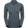 Montane Fem Protium Jacket, fleecegenser, dame, blå
