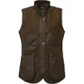 Chevalier Vintage Shooting Vest Leather Brown dame 46