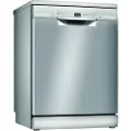 Bosch Serie 2 SMS2HVI72E, Frittstående, Full størrelse (60 cm), Rustfritt stål, Rustfritt stål, Knapper, 1,75 m