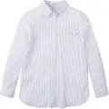 Tom Tailor 1030700 Striped Skjorte Med Lange Ermer