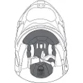 AGV Sportmodular Innerforing