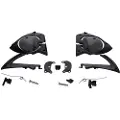 Shark Evo One 2 Fixing Plates V2 Large Shell Hjelm Skjerm Mekanisme Sett