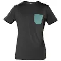 Snap Climbing Monochrome Pocket Kortarmet T-skjorte