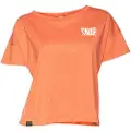 Snap Climbing Crop Hemp Kortarmet T-skjorte