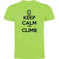 Kruskis Keep Calm And Climb Kortarmet T-skjorte