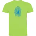 Kruskis Snowboarder Fingerprint Kortarmet T-skjorte