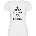Kruskis Keep Calm And Go Skiing Kortarmet T-skjorte