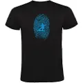 Kruskis Snowboarder Fingerprint Kortarmet T-skjorte