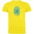 Kruskis Snowboarder Fingerprint Kortarmet T-skjorte