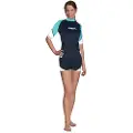 Mares Rash Guard Loose Fit She Dives Rashguard Med Korte Ermer Til Dame
