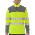 IQ-UV Uv Hivi Zip Up 2c Kl.2 Utslettsdrakt Med Lange Ermer