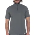 IQ-UV Uv Pro Zip Up T-skjorte Med Korte Ermer Og Halv Glidelås