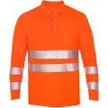 IQ-UV Uv High Visible Polo Kl.2 Utslettsdrakt Med Lange Ermer