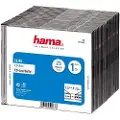 Hama - Tynn CD-oppbevaringseske - svart (en pakke 25)