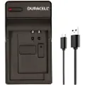 Duracell - USB-batterilader - 1 x batterier lader - svart