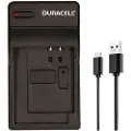 Duracell - USB-batterilader - 1 x batterier lader - svart