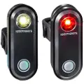 Kryptonite Avenue F-65+avenue R-30 Sykkellyktesett