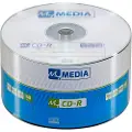 MyMedia - 50 x CD-R - 700 MB (80 min) 52x - matt sølvfarge - murstein