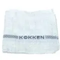 Multi Karklud 40x40 cm Hvid med blå tekst til køkken,10 pk x 25 stk/krt